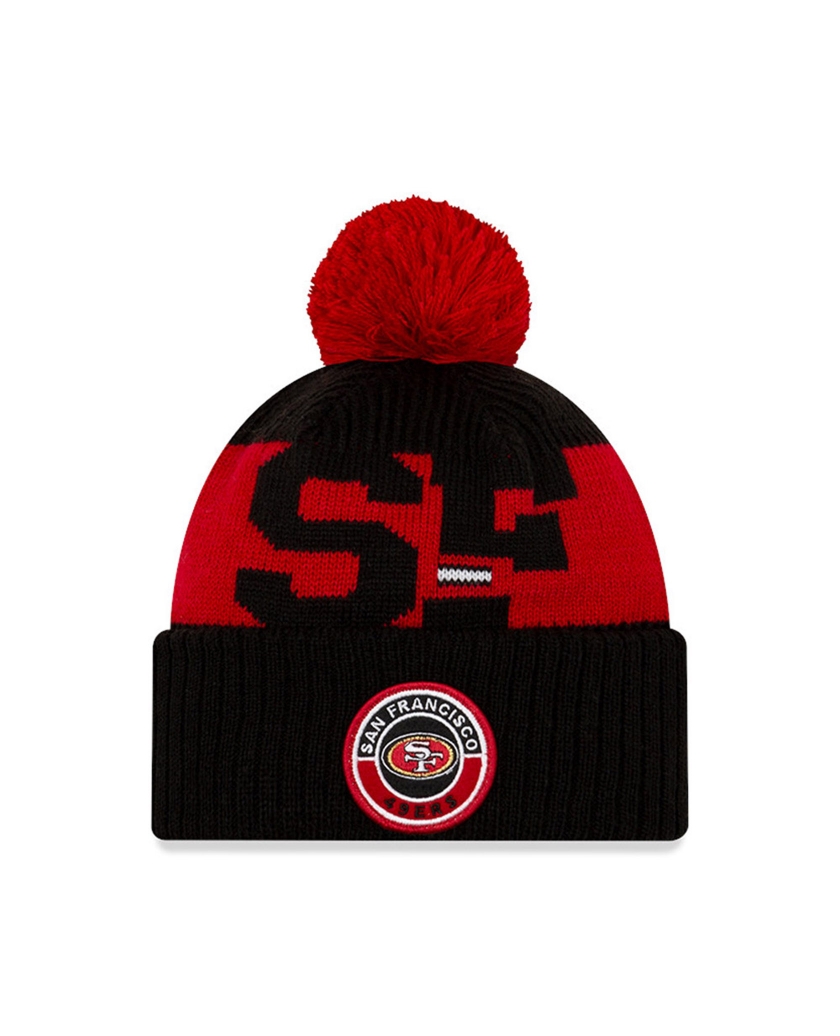 SAN FRANCISCO 49ERS ON FIELD BLACK KNIT