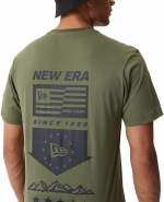 New Era Outdoor Utility Graphic Khaki T-Shirt