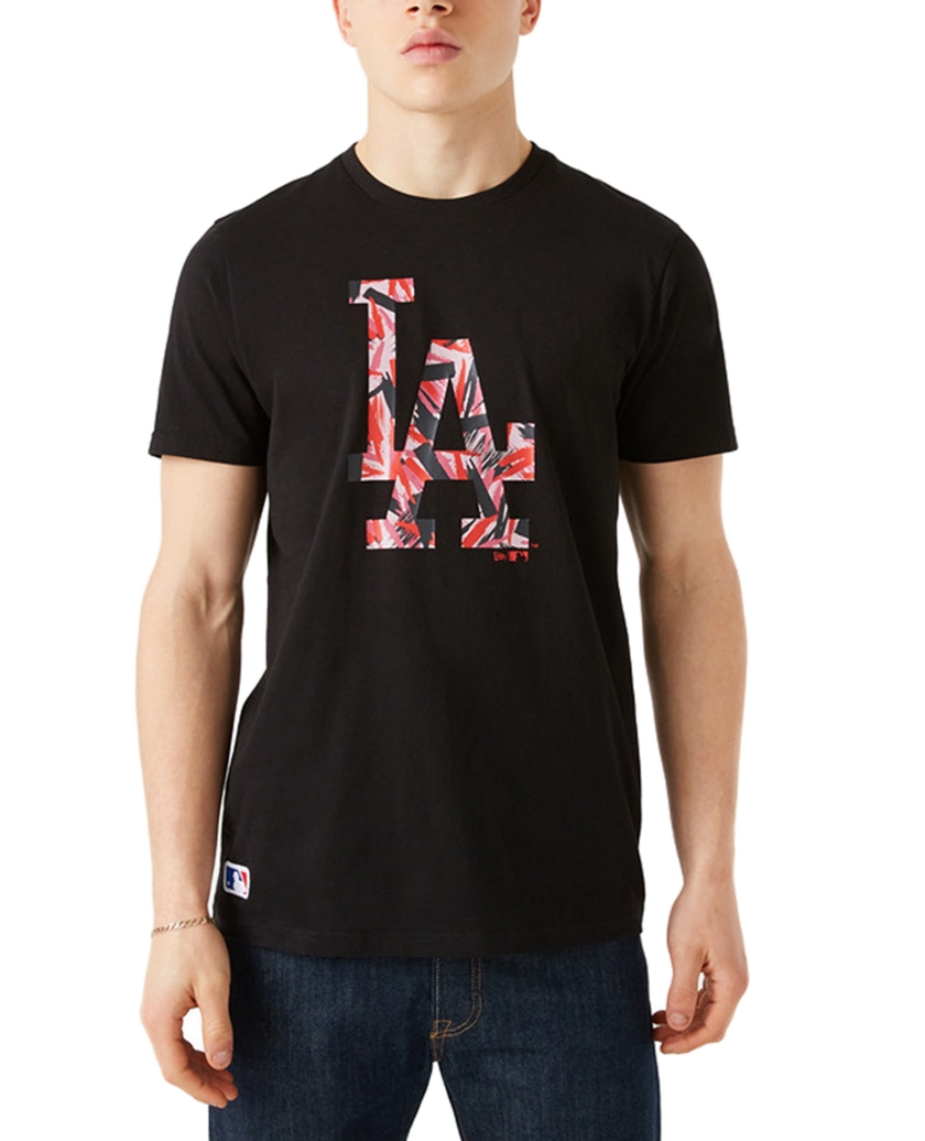 Official New Era LA Dodgers MLB Infill Team Logo T-Shirt